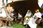 Mittelalterfest Lambach 2008 - www.Mittelalterfeste.com - Meldereiter & Waschweib